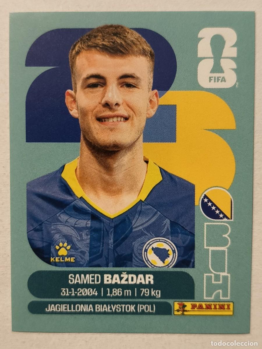 Cromos de f&uacute;tbol: #BIH19 BAZDAR (BOSNIA HERCEGOVINA) MUNDIAL 2026 PANINI