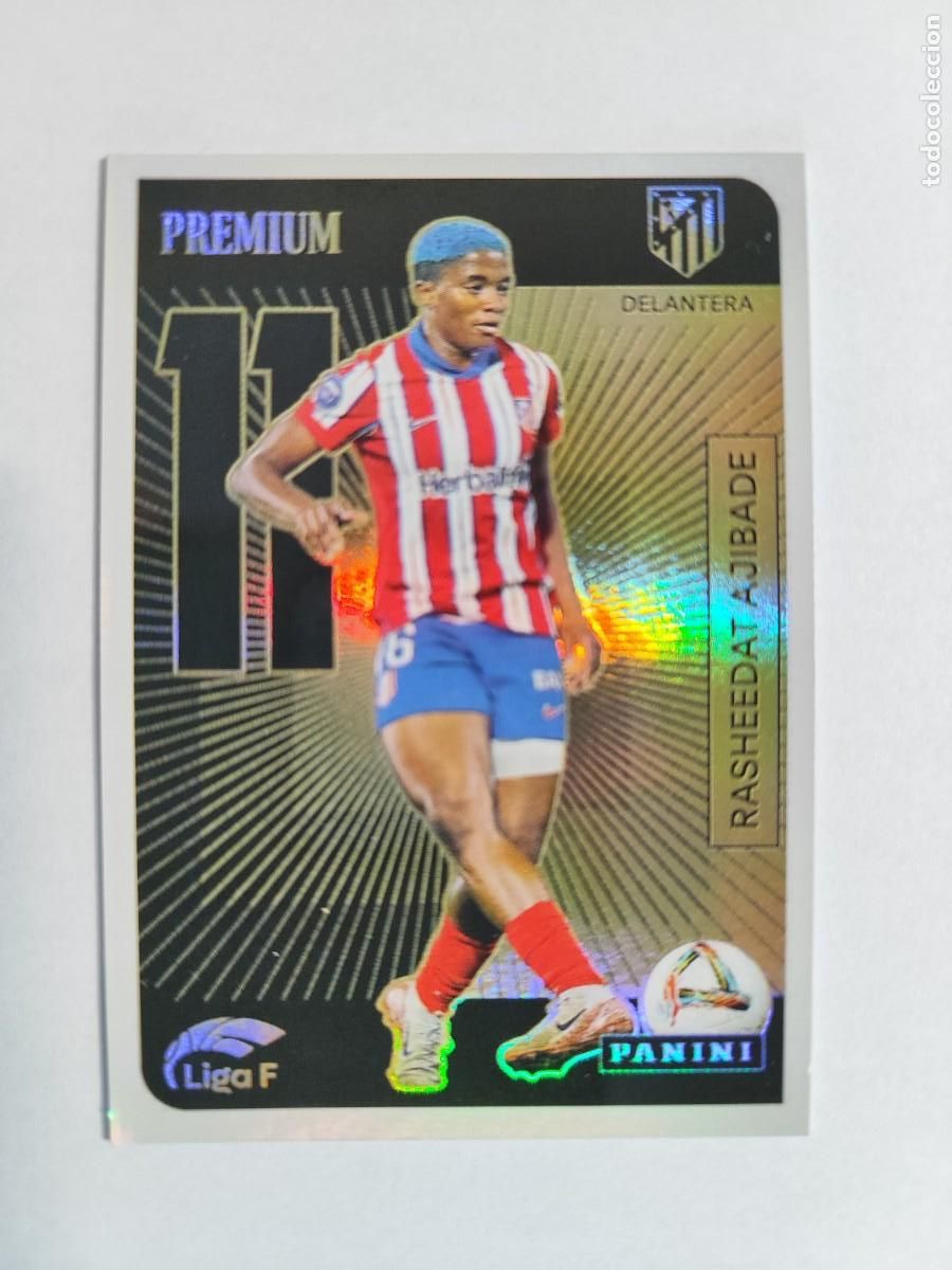 Cartes &agrave; collectionner de Football: LIGA F (FEMENINA 24/25 STICKER PREMIUM 11 RASHEEDAT AJIBADE AT MADRID # PANINI