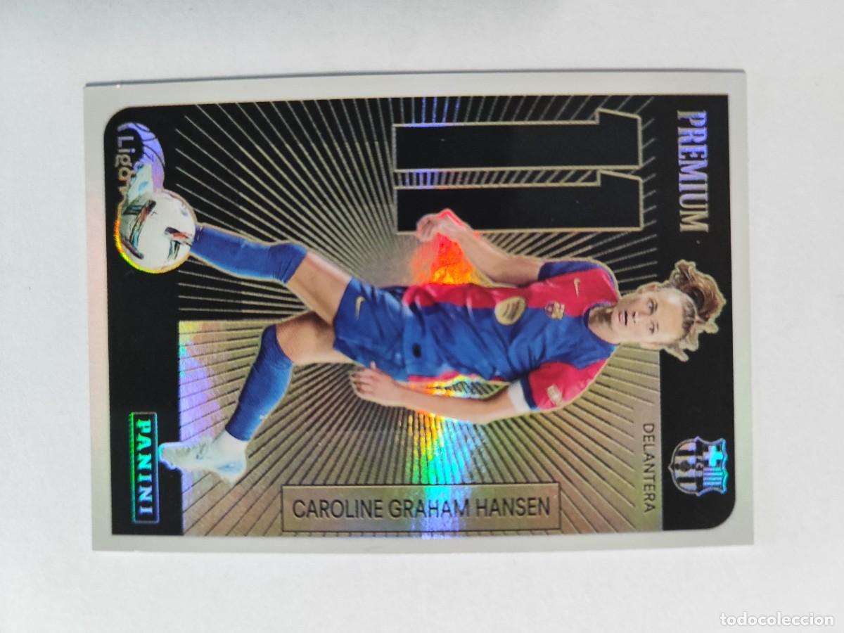 Cromos de f&uacute;tbol: LIGA F (FEMENINA 24/25 STICKER PREMIUM 11 CAROLINE GRAHAM HANSEN FC BARCELONA # PANINI