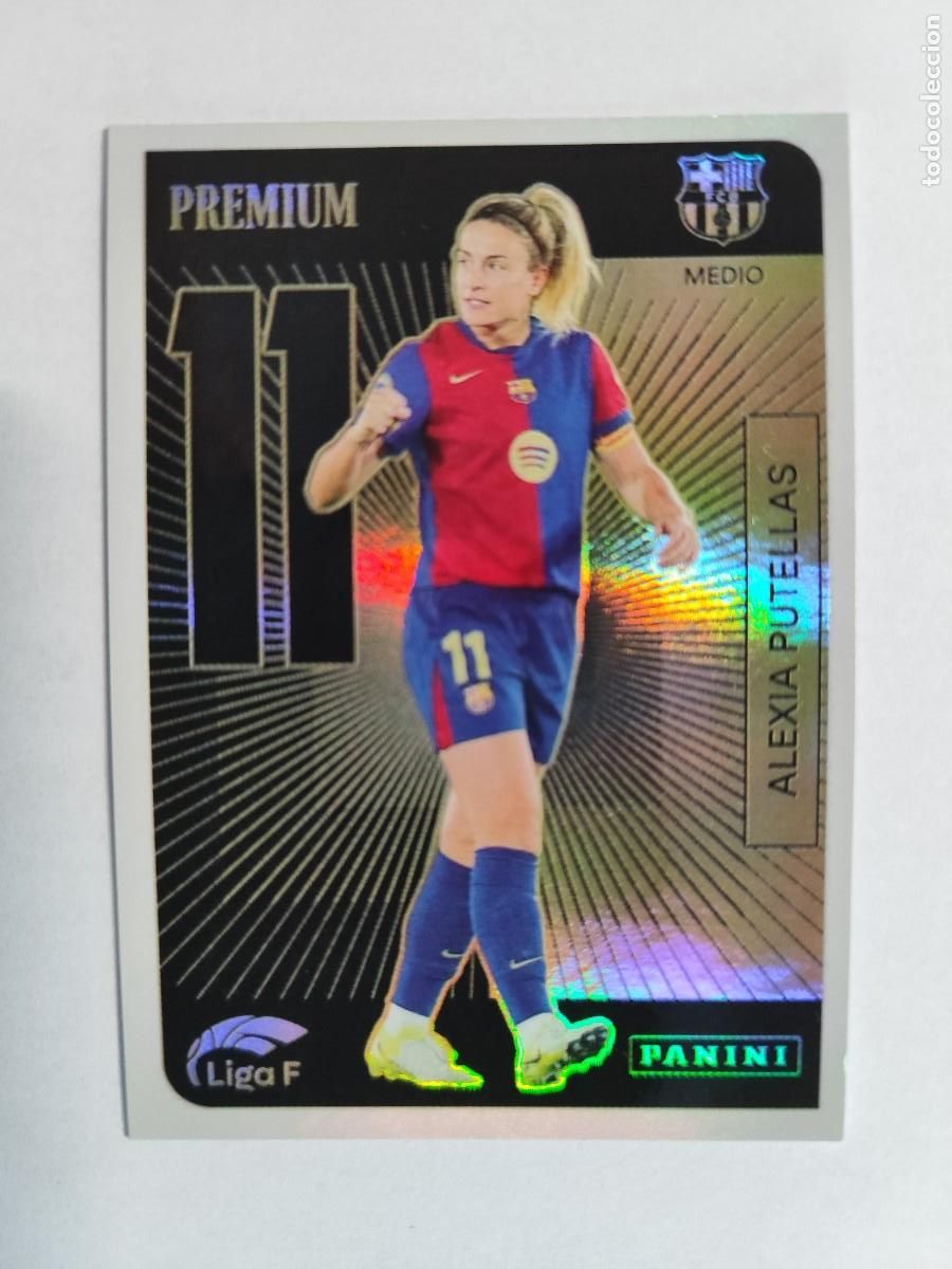 Cartes &agrave; collectionner de Football: LIGA F (FEMENINA 24/25 STICKER PREMIUM 11 ALEXIA PUTELLAS FC BARCELONA # PANINI