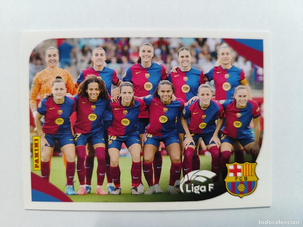 Cromos de f&uacute;tbol: LIGA F (FEMENINA 24/25 STICKER ALINEACION FC BARCELONA # 43 PANINI