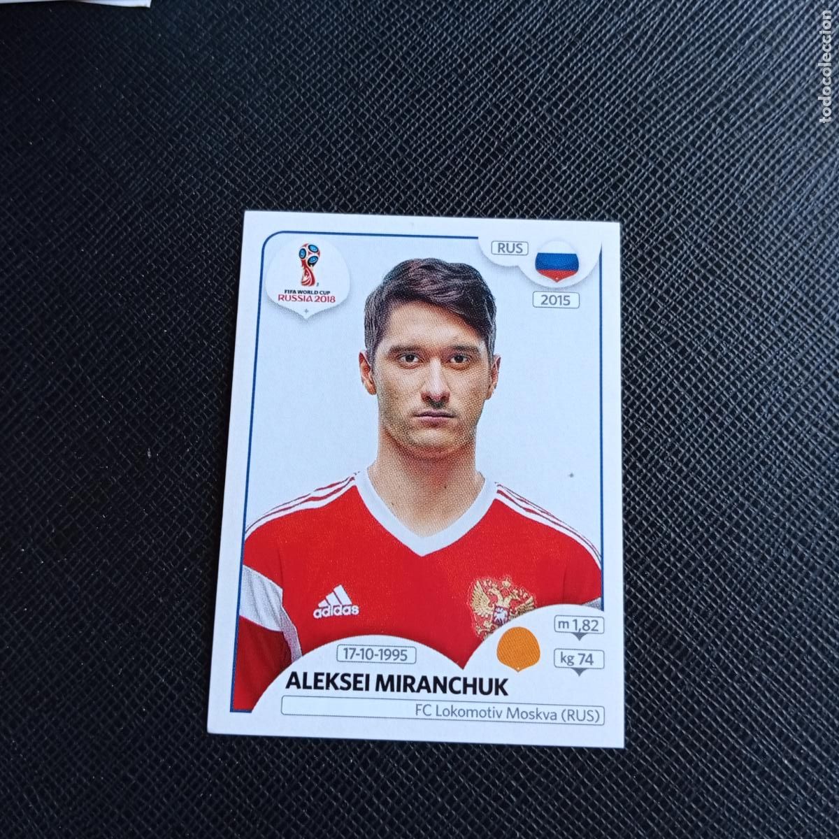 Cartes &agrave; collectionner de Football: 41 MIRANCHUK RUSIA PANINI MUNDIAL RUSIA 2018 CROMO FUTBOL 18 - SIN PEGAR - /CJ2 ...