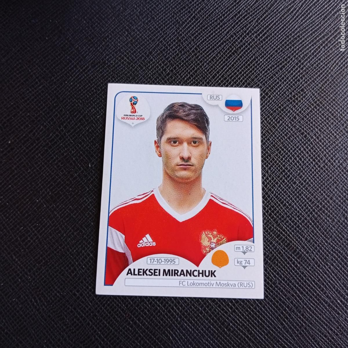 Cartes &agrave; collectionner de Football: 41 MIRANCHUK RUSIA PANINI MUNDIAL RUSIA 2018 CROMO FUTBOL 18 - SIN PEGAR - /CJ2 ..
