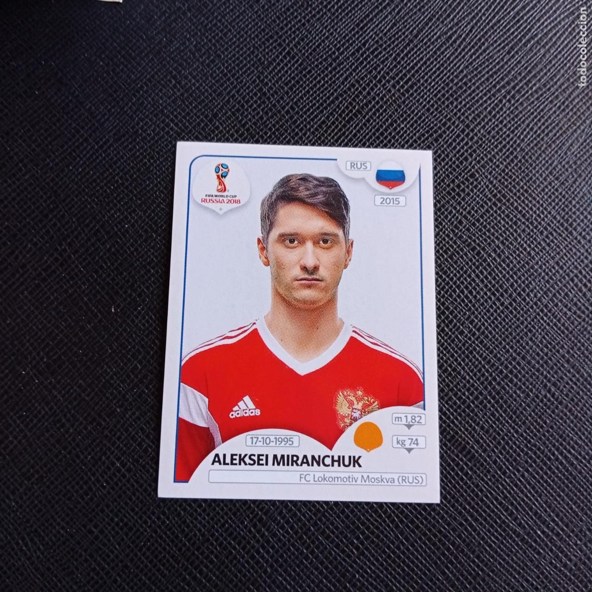 Cartes &agrave; collectionner de Football: 41 MIRANCHUK RUSIA PANINI MUNDIAL RUSIA 2018 CROMO FUTBOL 18 - SIN PEGAR - /CJ2