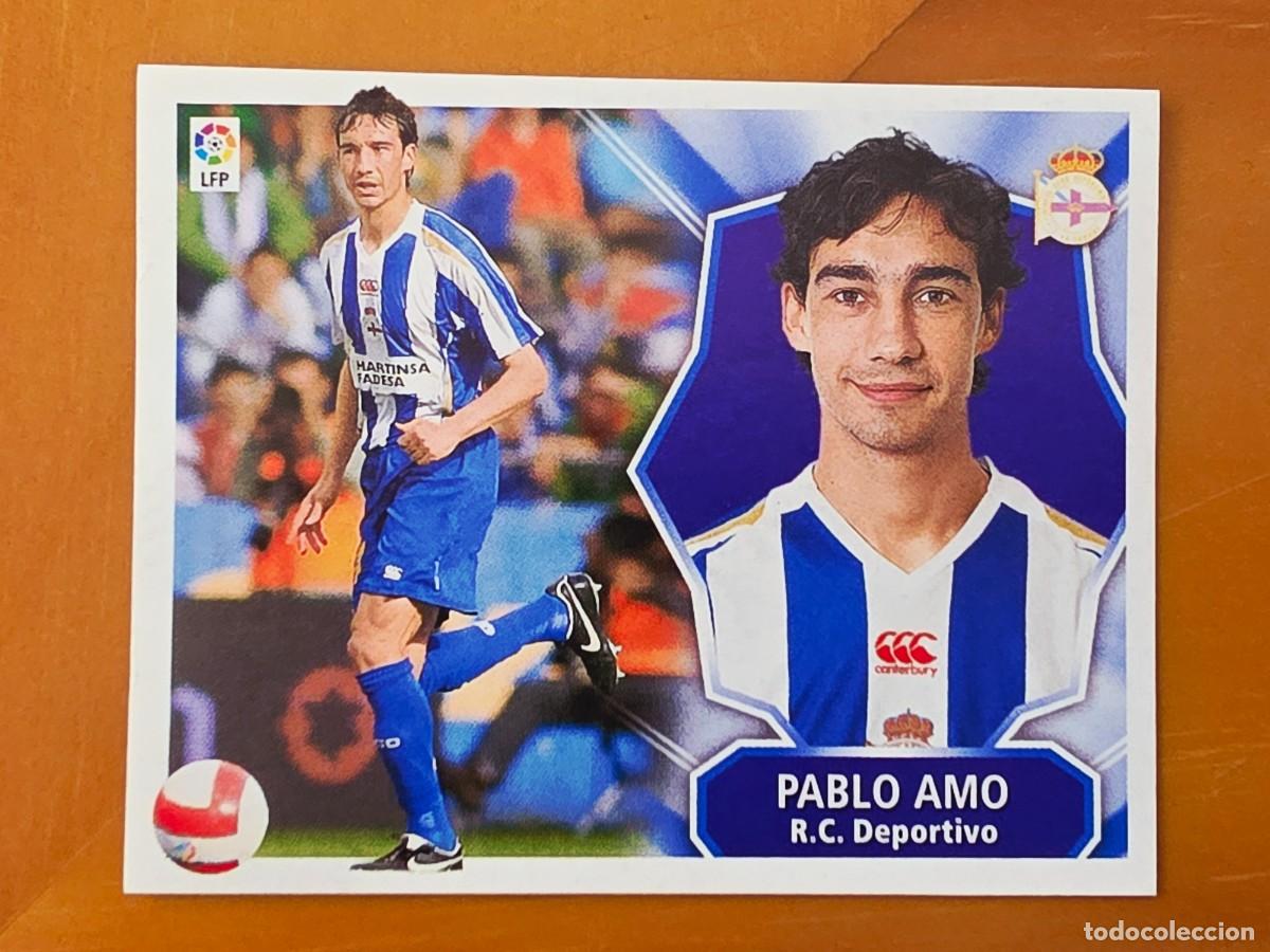 Fu&szlig;ball-Sticker: Pablo Amo, Deportivo de la Coru&ntilde;a, Panini Ediciones Liga Este 2008 2009 08 09, sin pegar