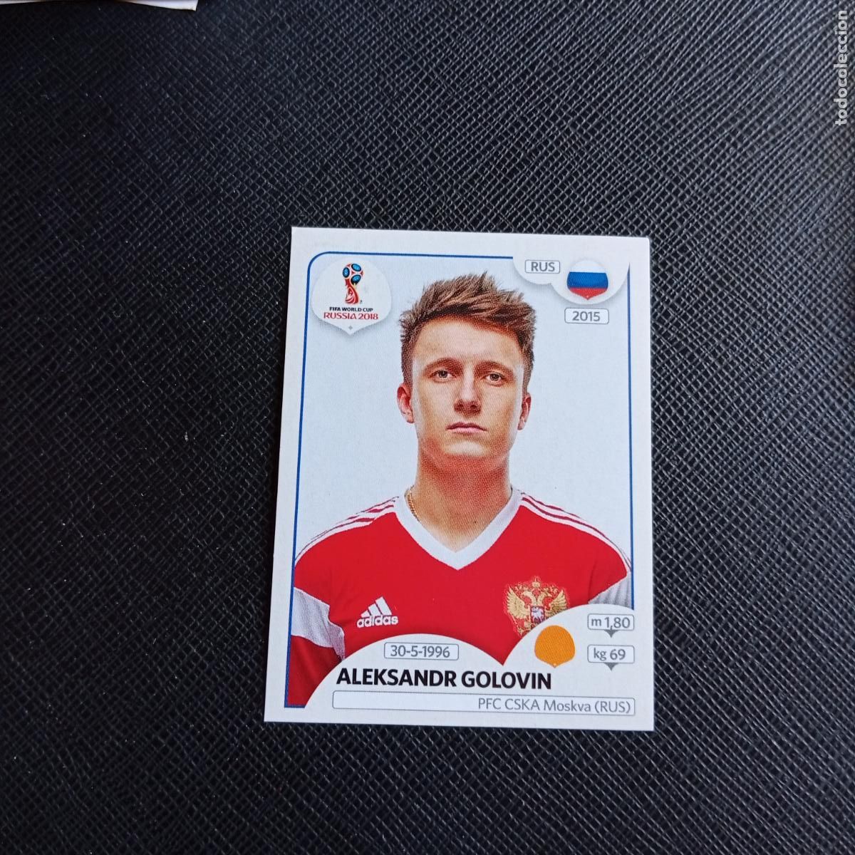 Cromos de f&uacute;tbol: 43 GOLOVIN RUSIA PANINI MUNDIAL RUSIA 2018 CROMO FUTBOL 18 - SIN PEGAR - /CJ2 ...