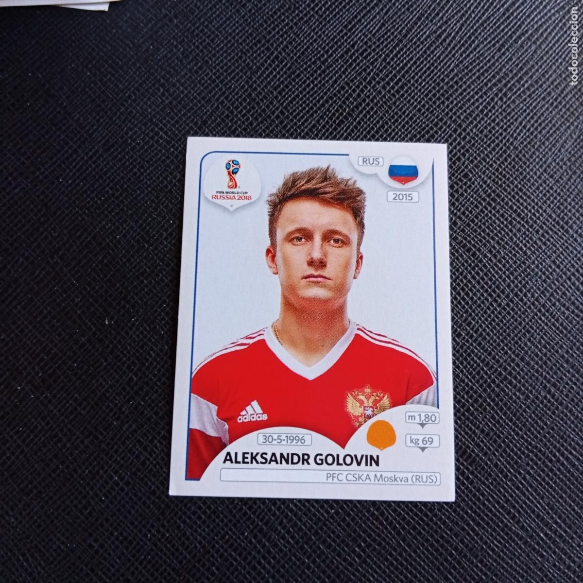 Cromos de f&uacute;tbol: 43 GOLOVIN RUSIA PANINI MUNDIAL RUSIA 2018 CROMO FUTBOL 18 - SIN PEGAR - /CJ2 .....