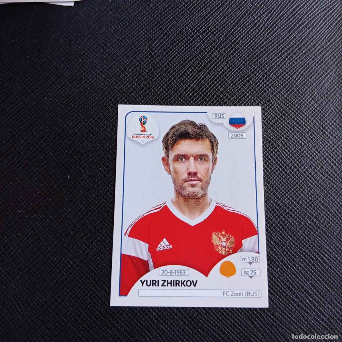 Cromos de f&uacute;tbol: 44 YURI ZHIRKOV RUSIA PANINI MUNDIAL RUSIA 2018 CROMO FUTBOL 18 - SIN PEGAR - /CJ2 ..