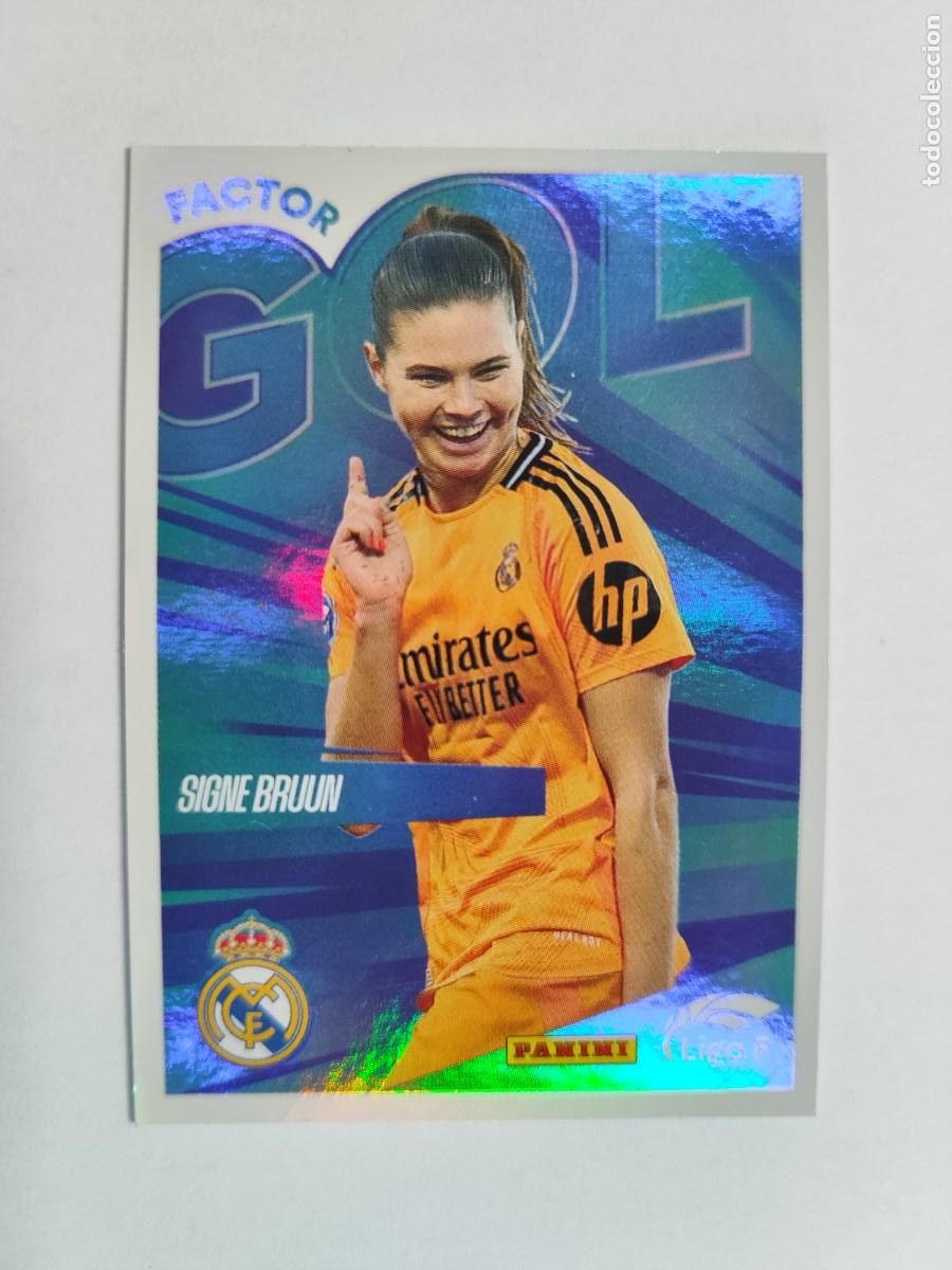 Fu&szlig;ball-Sticker: LIGA F (FEMENINA 24/25 STICKER FACTOR SIGNE BRUUN REAL MADRID # 371 PANINI