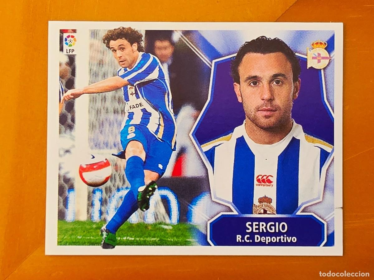 Fu&szlig;ball-Sticker: Sergio Gonz&aacute;lez, Deportivo de la Coru&ntilde;a, Panini Ediciones Liga Este 2008 2009 08 09, sin pegar