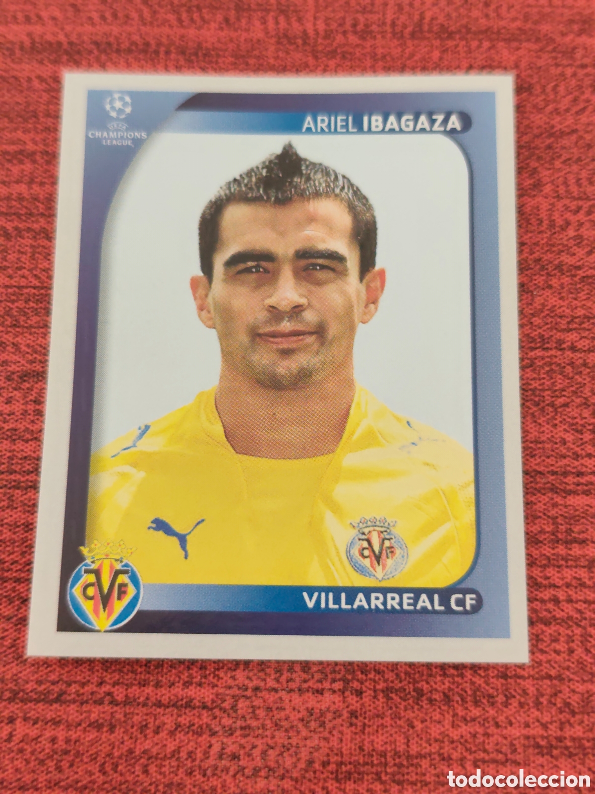 Cartes &agrave; collectionner de Football: 529 IBAGAZA VILLARREAL UEFA CHAMPIONS LEAGUE 2008 2009 PANINI