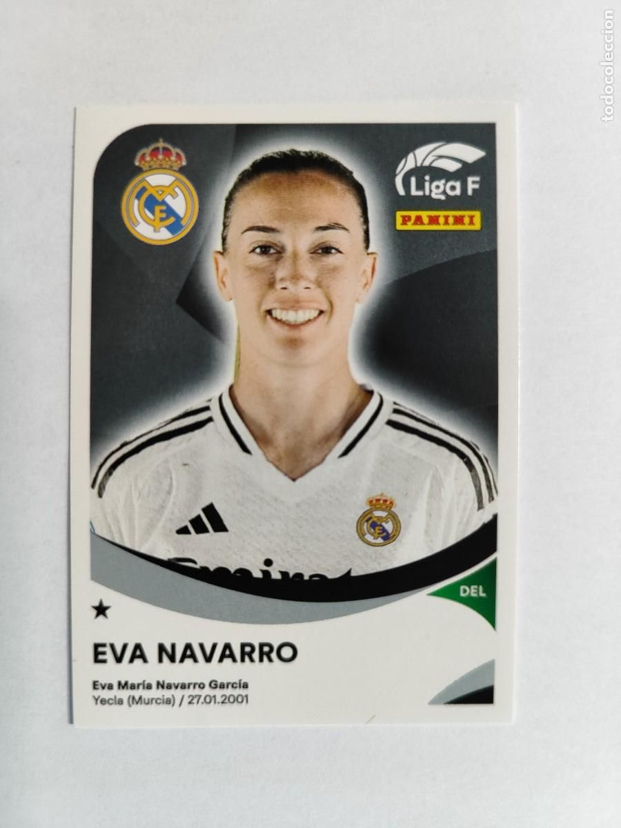 Fu&szlig;ball-Sticker: LIGA F (FEMENINA 24/25 STICKER EVA NAVARRO REAL MADRID # 256 PANINI