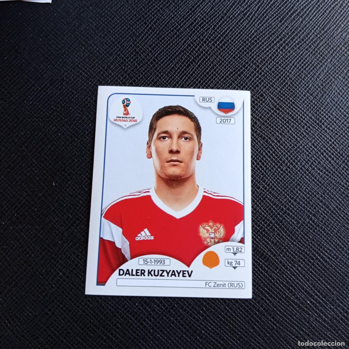 Cartes &agrave; collectionner de Football: 48 DALER KUZYAYEV RUSIA PANINI MUNDIAL RUSIA 2018 CROMO FUTBOL 18 - SIN PEGAR - /CJ2 ..