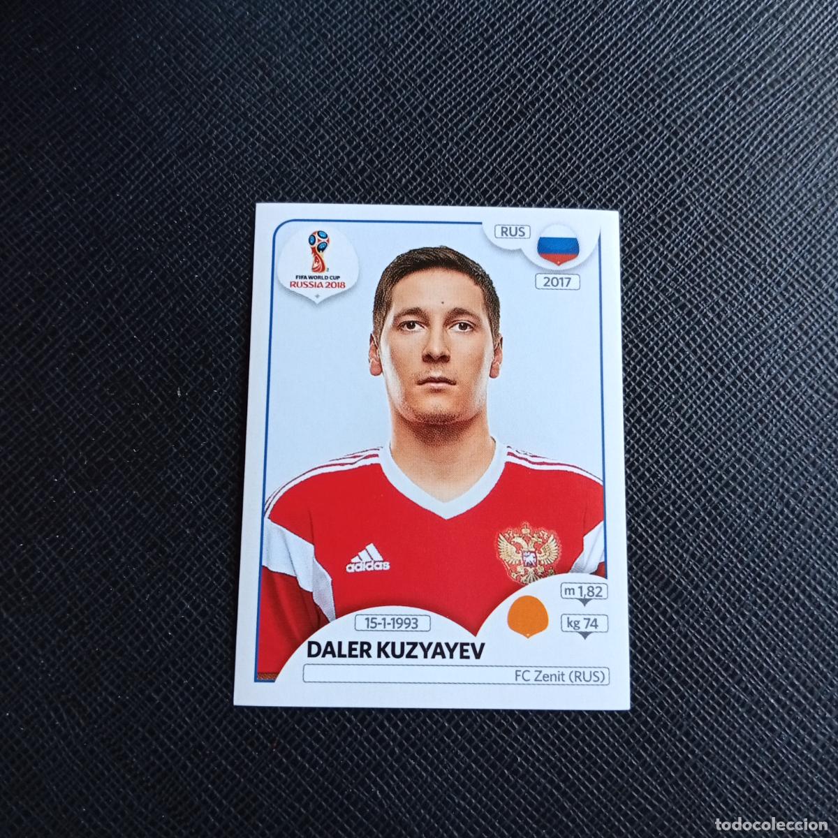 Fu&szlig;ball-Sticker: 48 DALER KUZYAYEV RUSIA PANINI MUNDIAL RUSIA 2018 CROMO FUTBOL 18 - SIN PEGAR - /CJ2 .