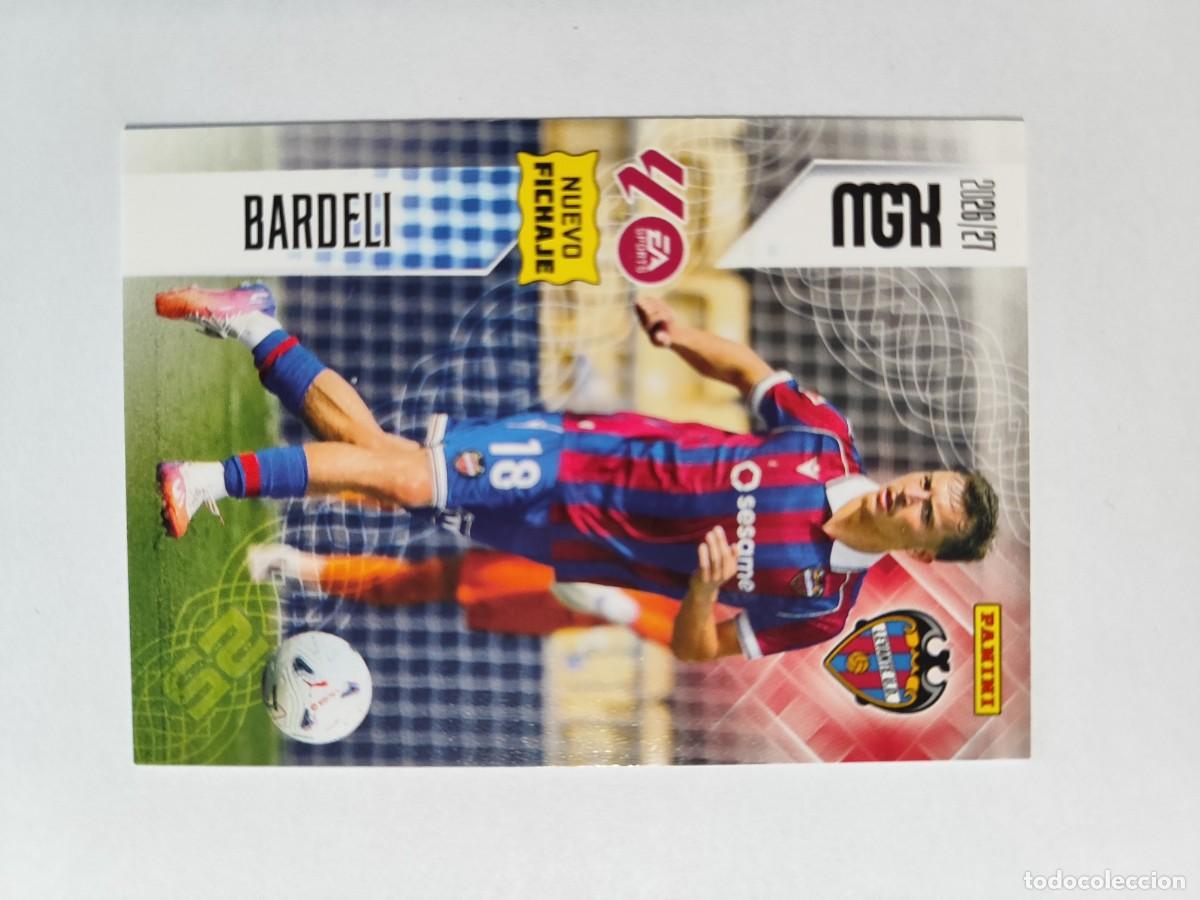 Cromos de f&uacute;tbol: MEGACRACKS 26/27 CARD NUEVO FICHAJE BARDELI LEVANTE # 470 PANINI