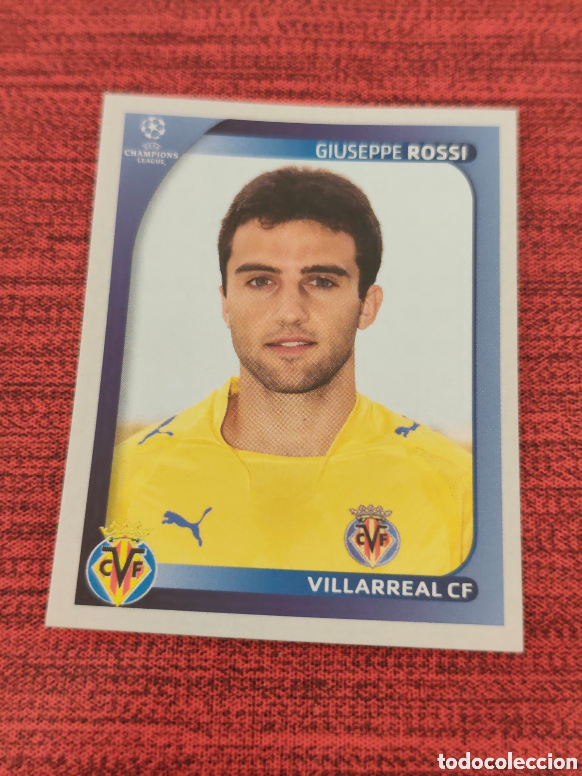 Cromos de f&uacute;tbol: 533 ROSSI VILLARREAL UEFA CHAMPIONS LEAGUE 2008 2009 PANINI