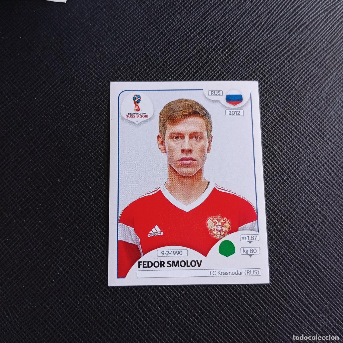 Cromos de f&uacute;tbol: 50 FEDOR SMOLOV RUSIA PANINI MUNDIAL RUSIA 2018 CROMO FUTBOL 18 - SIN PEGAR - /CJ2 .