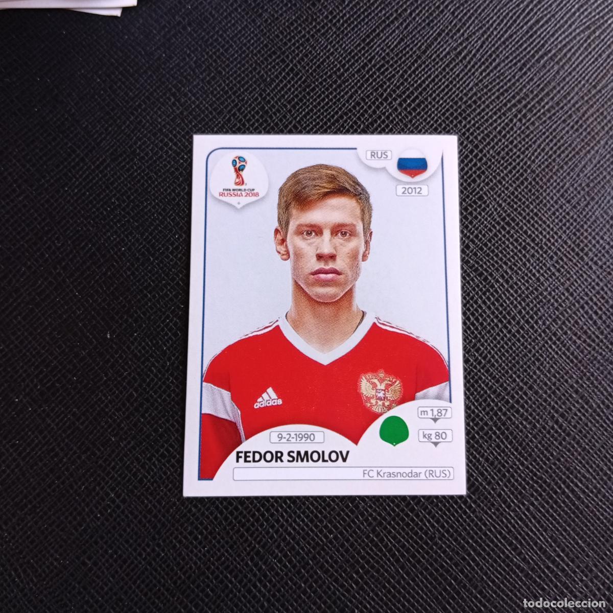 Cromos de f&uacute;tbol: 50 FEDOR SMOLOV RUSIA PANINI MUNDIAL RUSIA 2018 CROMO FUTBOL 18 - SIN PEGAR - /CJ2 .