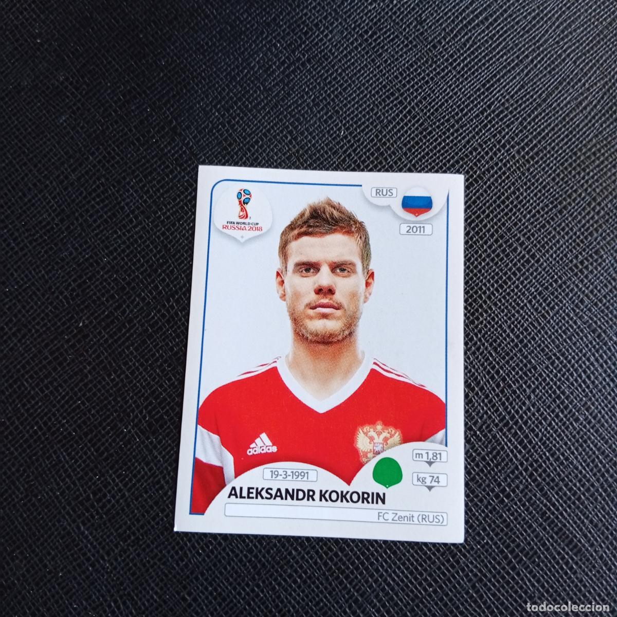Cromos de f&uacute;tbol: 51 KOKORIN RUSIA PANINI MUNDIAL RUSIA 2018 CROMO FUTBOL 18 - SIN PEGAR - /CJ2