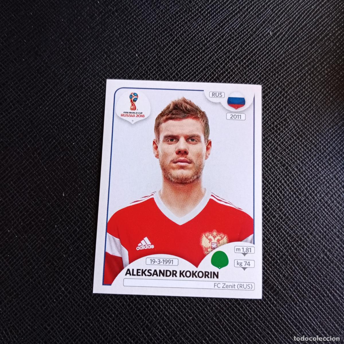 Cromos de f&uacute;tbol: 51 KOKORIN RUSIA PANINI MUNDIAL RUSIA 2018 CROMO FUTBOL 18 - SIN PEGAR - /CJ2 .