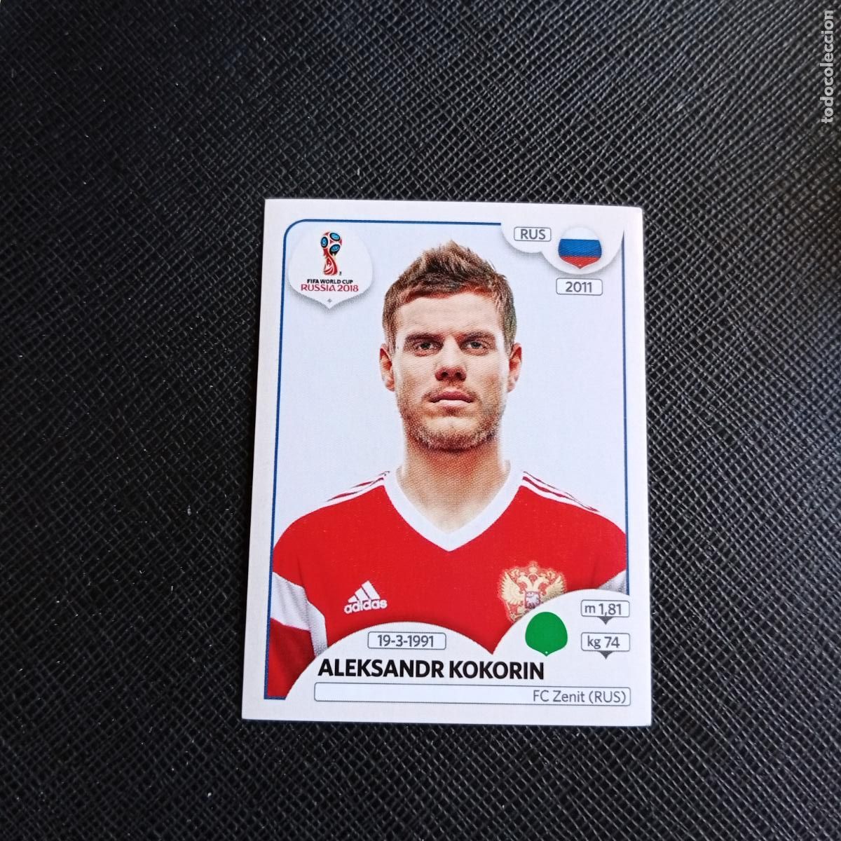 Cromos de f&uacute;tbol: 51 KOKORIN RUSIA PANINI MUNDIAL RUSIA 2018 CROMO FUTBOL 18 - SIN PEGAR - /CJ2 ...