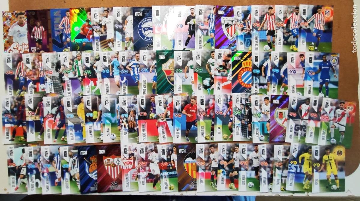 Cromos de f&uacute;tbol: MEGACRACKS 26/27 LOTE DE 67 CARTAS CON ESPECIALES,SIN REPETIR # PANINI