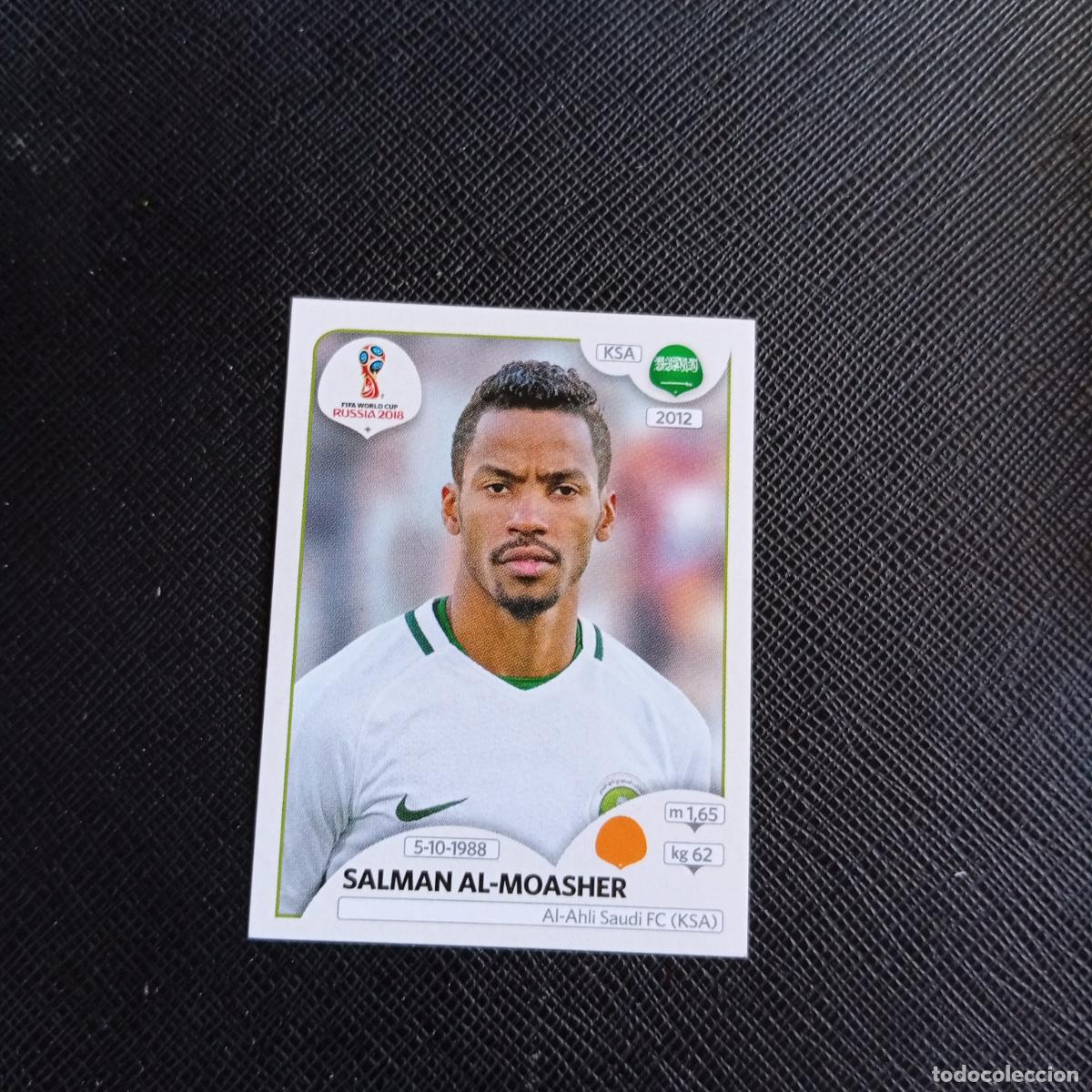 Cromos de f&uacute;tbol: 65 AL MOASHER ARABIA SAUDI PANINI MUNDIAL RUSIA 2018 CROMO FUTBOL 18 - SIN PEGAR - /CJ2