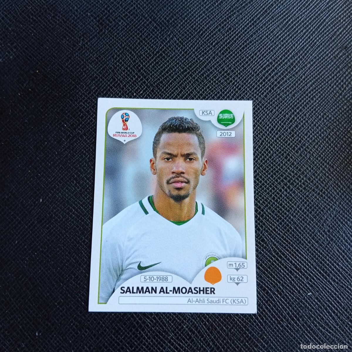 Cromos de f&uacute;tbol: 65 AL MOASHER ARABIA SAUDI PANINI MUNDIAL RUSIA 2018 CROMO FUTBOL 18 - SIN PEGAR - /CJ2 .