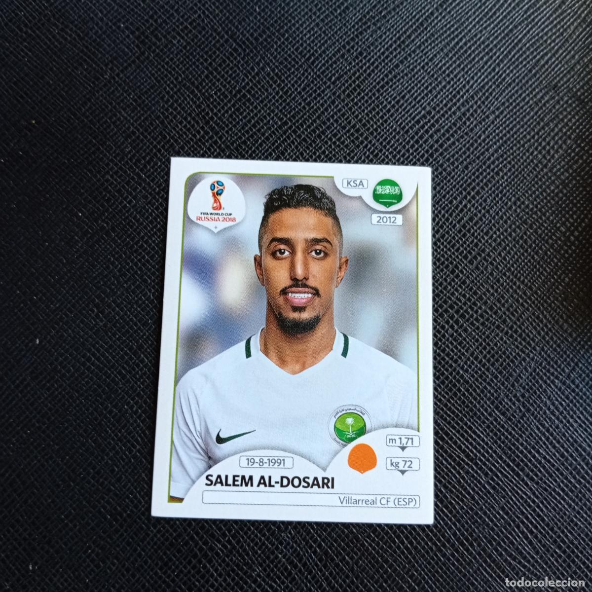 Cromos de f&uacute;tbol: 67 AL DOSARI ARABIA SAUDI PANINI MUNDIAL RUSIA 2018 CROMO FUTBOL 18 - SIN PEGAR - /CJ2