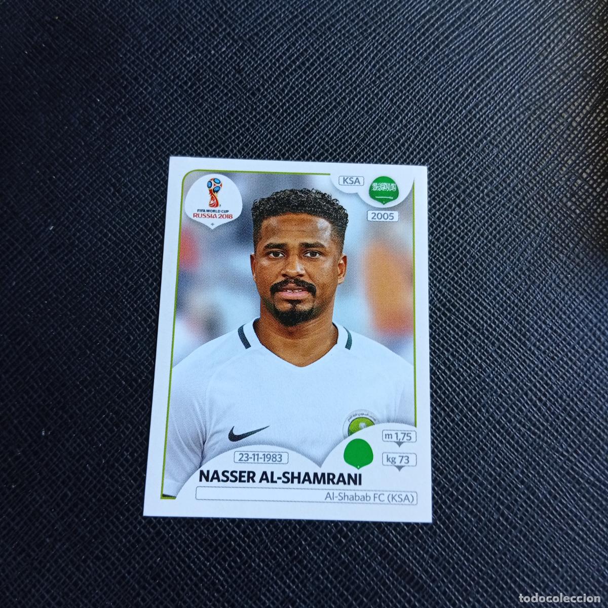 Cromos de f&uacute;tbol: 70 EL SHAMRANI ARABIA SAUDI PANINI MUNDIAL RUSIA 2018 CROMO FUTBOL 18 - SIN PEGAR - /CJ2 ..