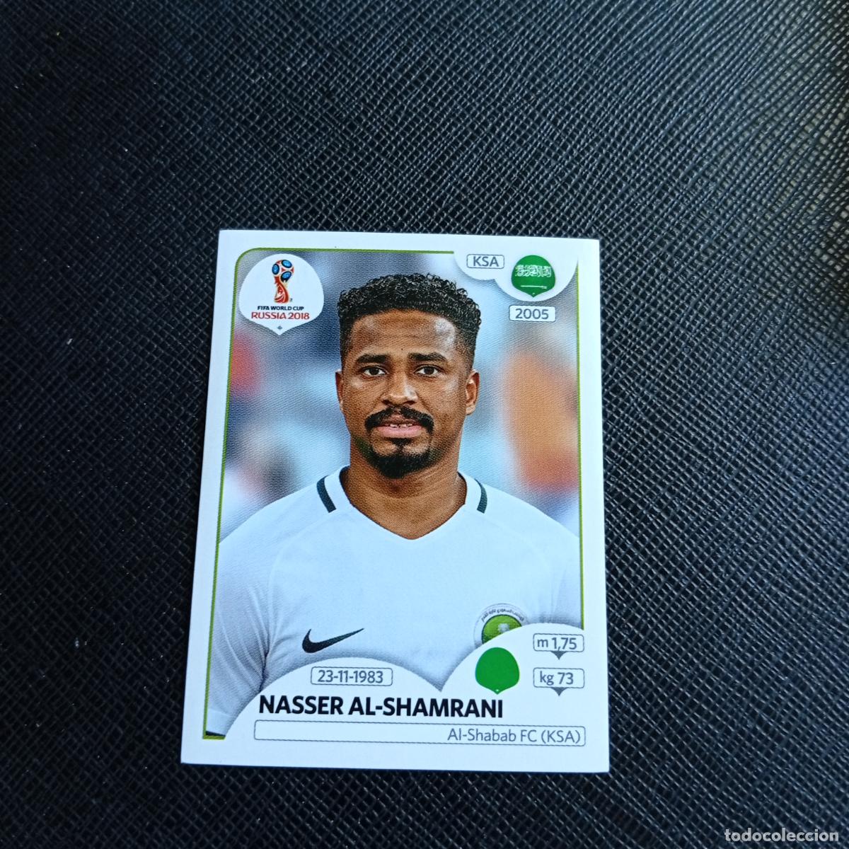 Cromos de f&uacute;tbol: 70 EL SHAMRANI ARABIA SAUDI PANINI MUNDIAL RUSIA 2018 CROMO FUTBOL 18 - SIN PEGAR - /CJ2 .
