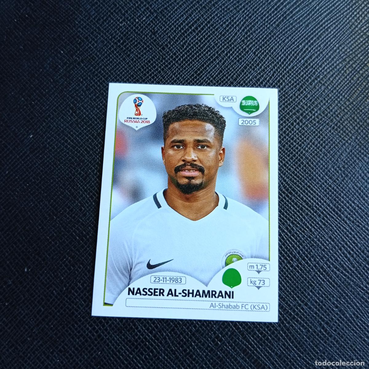 Cromos de f&uacute;tbol: 70 EL SHAMRANI ARABIA SAUDI PANINI MUNDIAL RUSIA 2018 CROMO FUTBOL 18 - SIN PEGAR - /CJ2 .