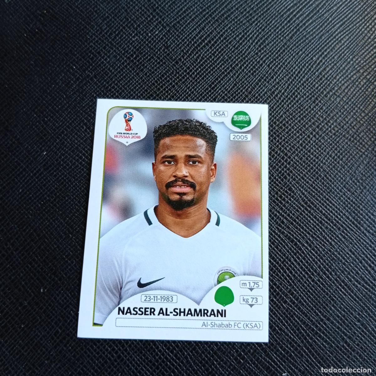 Cromos de f&uacute;tbol: 70 EL SHAMRANI ARABIA SAUDI PANINI MUNDIAL RUSIA 2018 CROMO FUTBOL 18 - SIN PEGAR - /CJ2 D