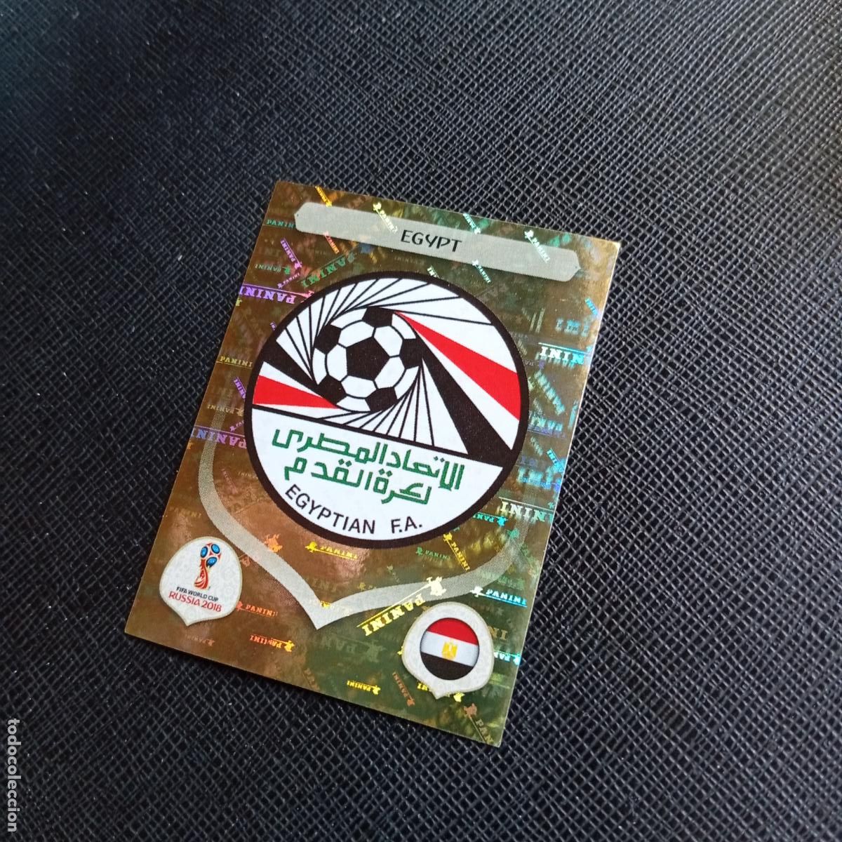 Cromos de f&uacute;tbol: 72 ESCUDO EGIPTO PANINI MUNDIAL RUSIA 2018 CROMO FUTBOL 18 - SIN PEGAR - /CJ2 ...