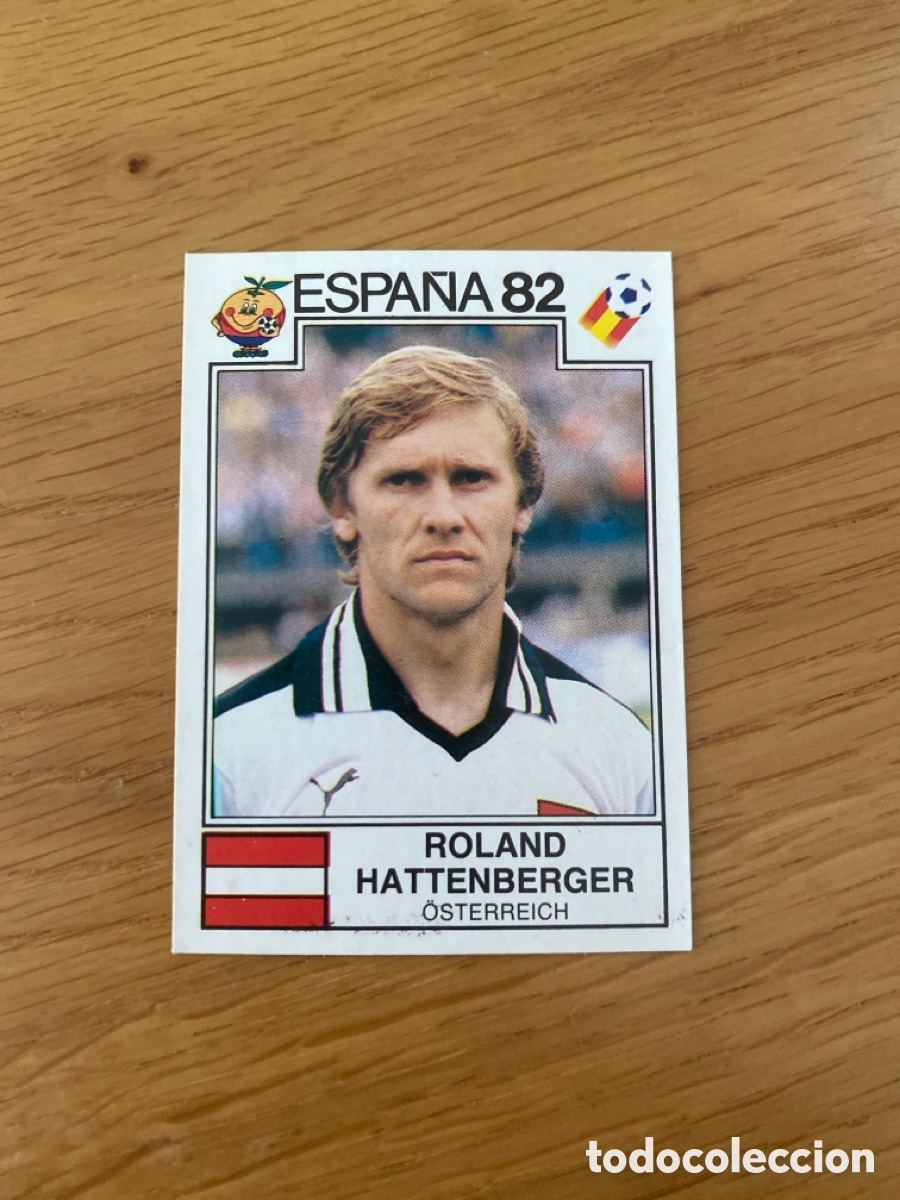 Cromos de f&uacute;tbol: Cromo panini mundial Espa&ntilde;a 82 n&uacute;mero 136 Hattenberger - Sticker album world cup Spain 1982