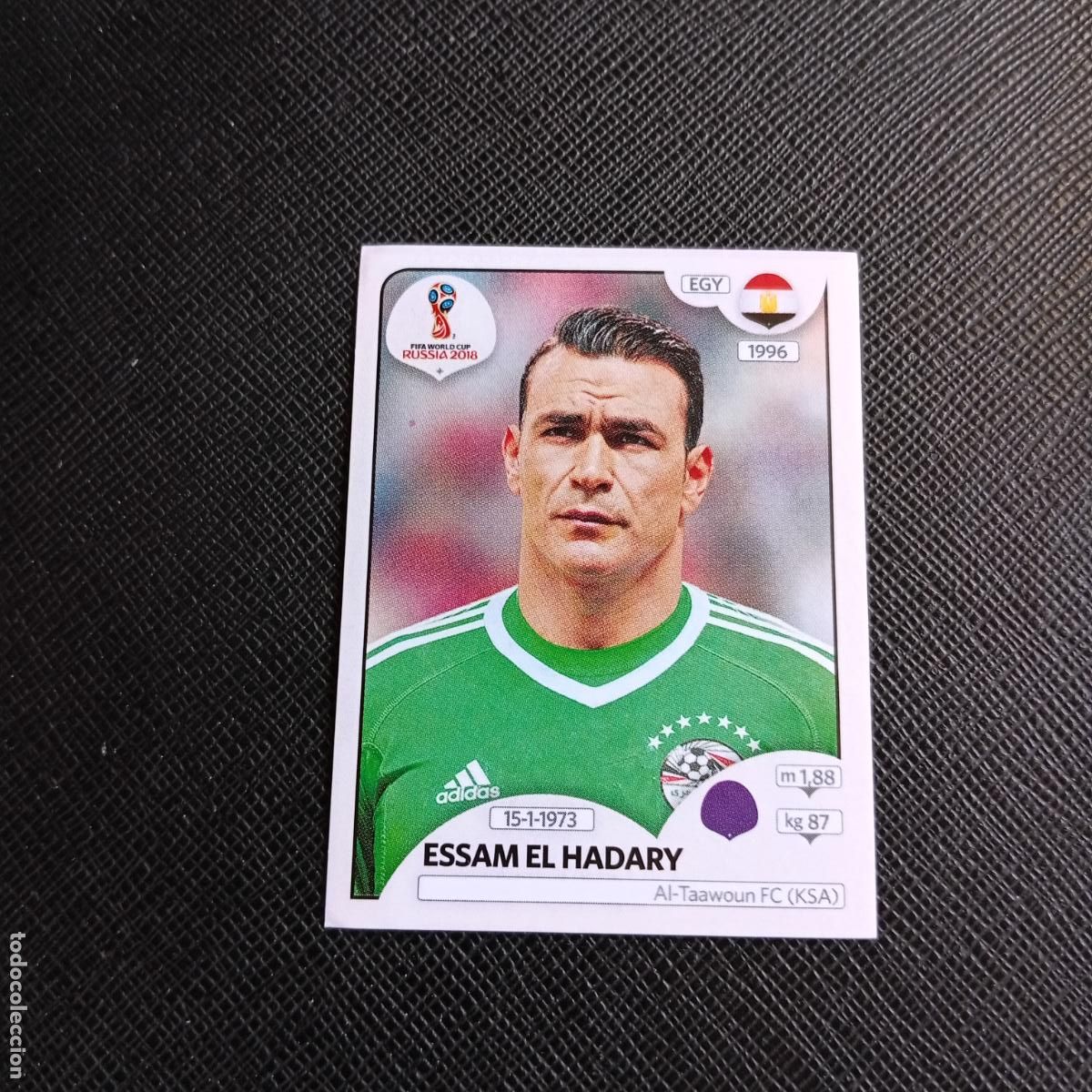 Cromos de f&uacute;tbol: 74 EL HADARY EGIPTO PANINI MUNDIAL RUSIA 2018 CROMO FUTBOL 18 - SIN PEGAR - /CJ2