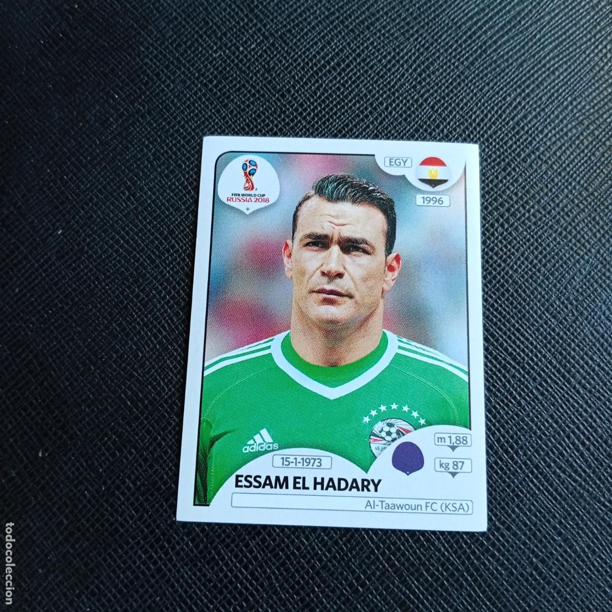 Cromos de f&uacute;tbol: 74 EL HADARY EGIPTO PANINI MUNDIAL RUSIA 2018 CROMO FUTBOL 18 - SIN PEGAR - /CJ2