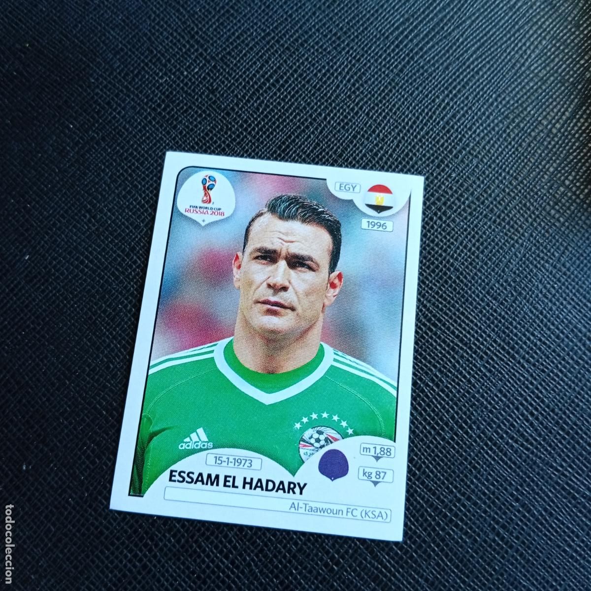 Cromos de f&uacute;tbol: 74 EL HADARY EGIPTO PANINI MUNDIAL RUSIA 2018 CROMO FUTBOL 18 - SIN PEGAR - /CJ2 .