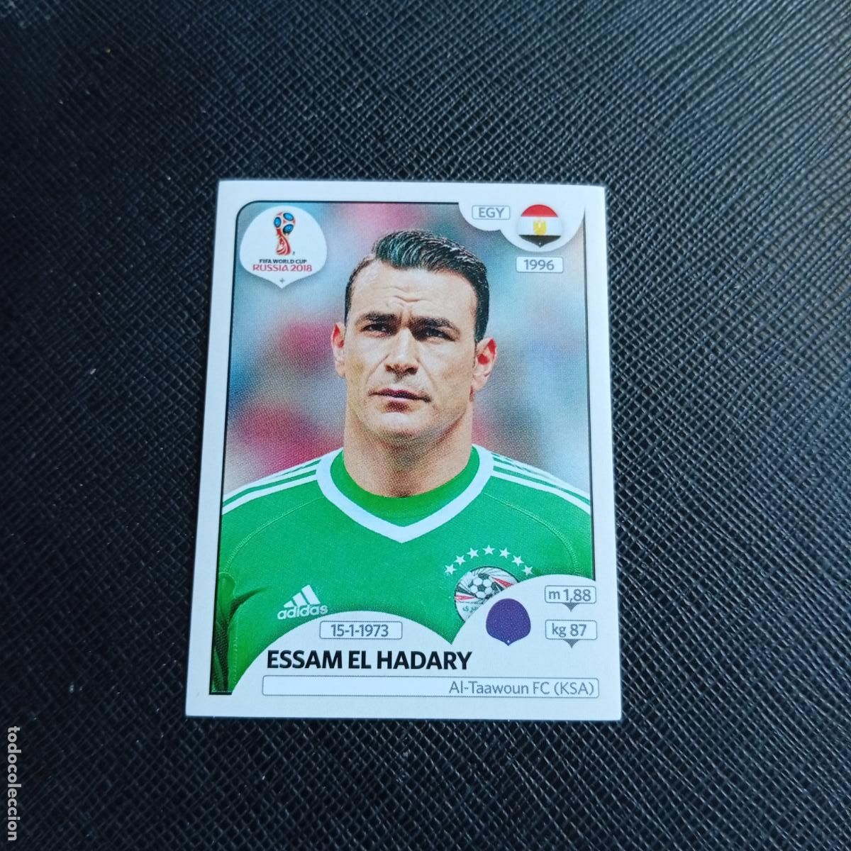 Cromos de f&uacute;tbol: 74 EL HADARY EGIPTO PANINI MUNDIAL RUSIA 2018 CROMO FUTBOL 18 - SIN PEGAR - /CJ2 ...