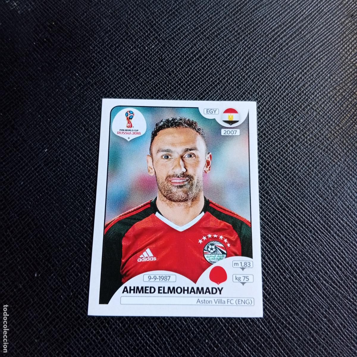 Cromos de f&uacute;tbol: 76 ELMOHAMADY EGIPTO PANINI MUNDIAL RUSIA 2018 CROMO FUTBOL 18 - SIN PEGAR - /CJ2