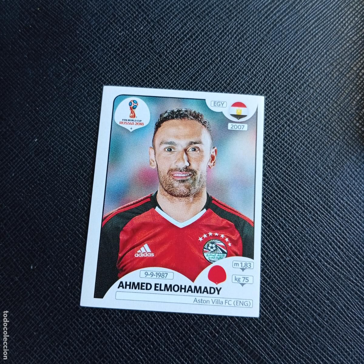 Cromos de f&uacute;tbol: 76 ELMOHAMADY EGIPTO PANINI MUNDIAL RUSIA 2018 CROMO FUTBOL 18 - SIN PEGAR - /CJ2 D