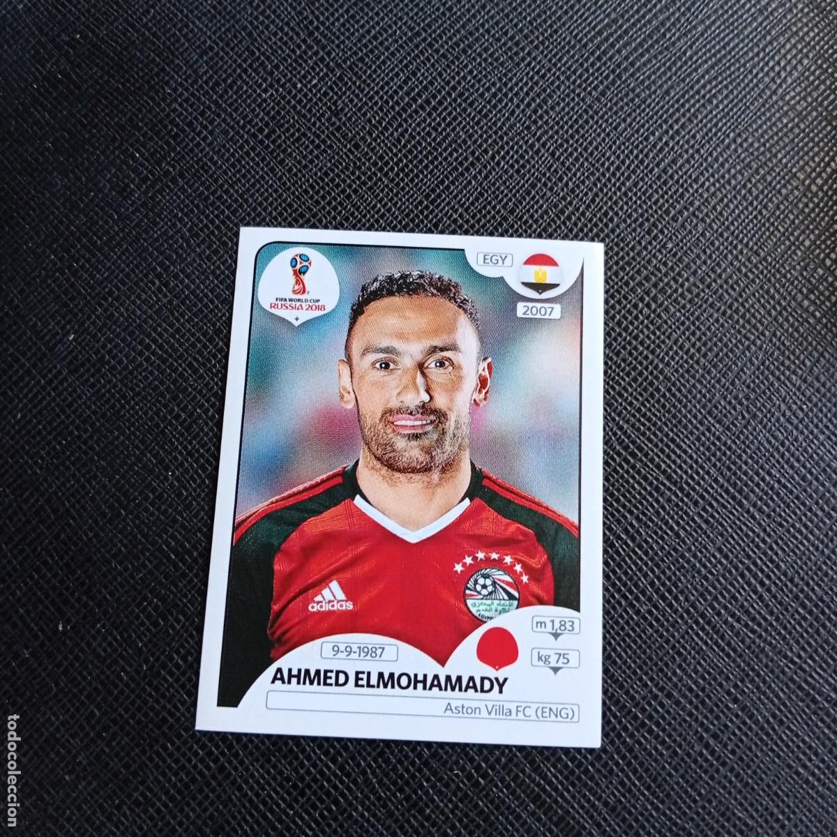 Cromos de f&uacute;tbol: 76 ELMOHAMADY EGIPTO PANINI MUNDIAL RUSIA 2018 CROMO FUTBOL 18 - SIN PEGAR - /CJ2 ...