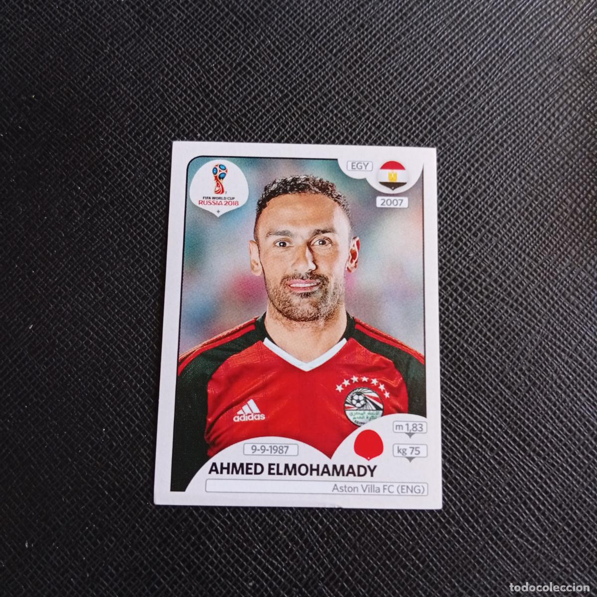 Cromos de f&uacute;tbol: 76 ELMOHAMADY EGIPTO PANINI MUNDIAL RUSIA 2018 CROMO FUTBOL 18 - SIN PEGAR - /CJ2 ....
