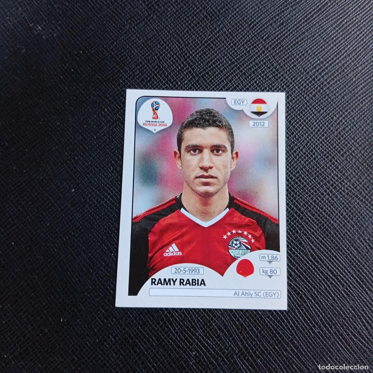 Cromos de f&uacute;tbol: 78 RAMY RABIA EGIPTO PANINI MUNDIAL RUSIA 2018 CROMO FUTBOL 18 - SIN PEGAR - /CJ2 B