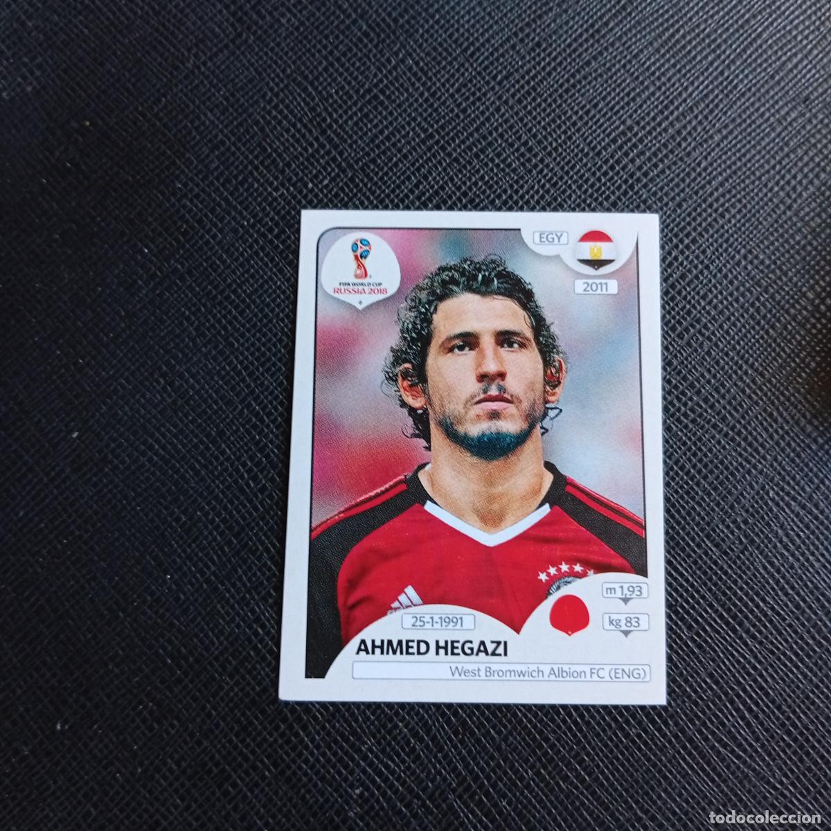 Cromos de f&uacute;tbol: 79 AHMED HEGAZI EGIPTO PANINI MUNDIAL RUSIA 2018 CROMO FUTBOL 18 - SIN PEGAR - /CJ2 ..