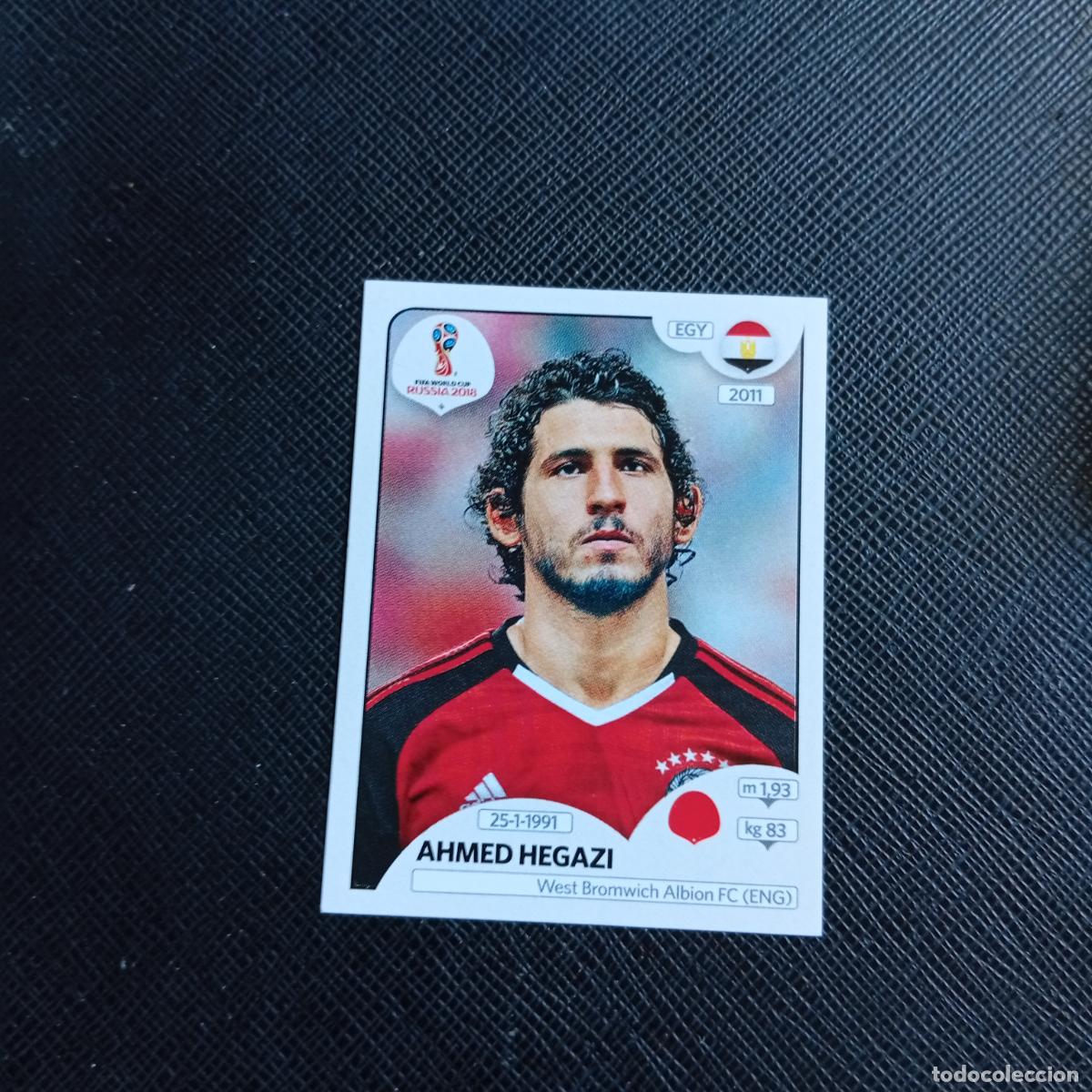 Cromos de f&uacute;tbol: 79 AHMED HEGAZI EGIPTO PANINI MUNDIAL RUSIA 2018 CROMO FUTBOL 18 - SIN PEGAR - /CJ2 ..