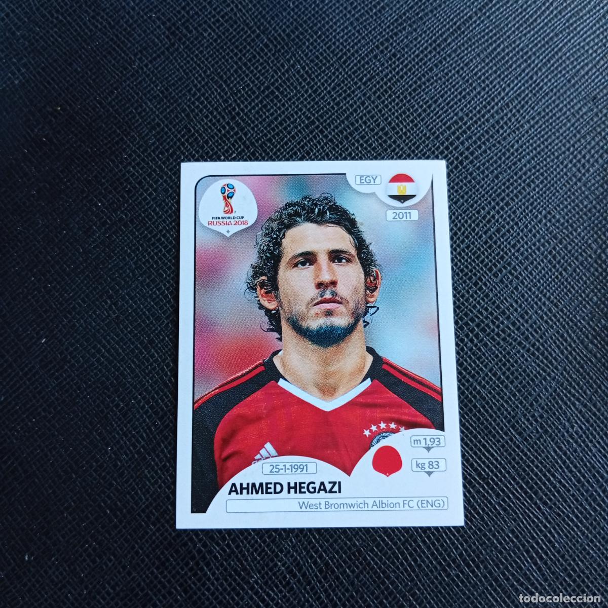 Cromos de f&uacute;tbol: 79 AHMED HEGAZI EGIPTO PANINI MUNDIAL RUSIA 2018 CROMO FUTBOL 18 - SIN PEGAR - /CJ2 ....