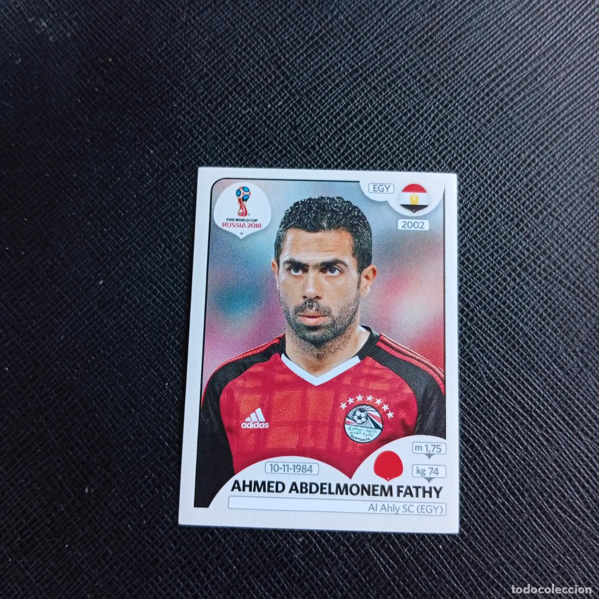 Football Stickers: 80 ABDELMONEM FATHY EGIPTO PANINI MUNDIAL RUSIA 2018 CROMO FUTBOL 18 - SIN PEGAR - /CJ2 .
