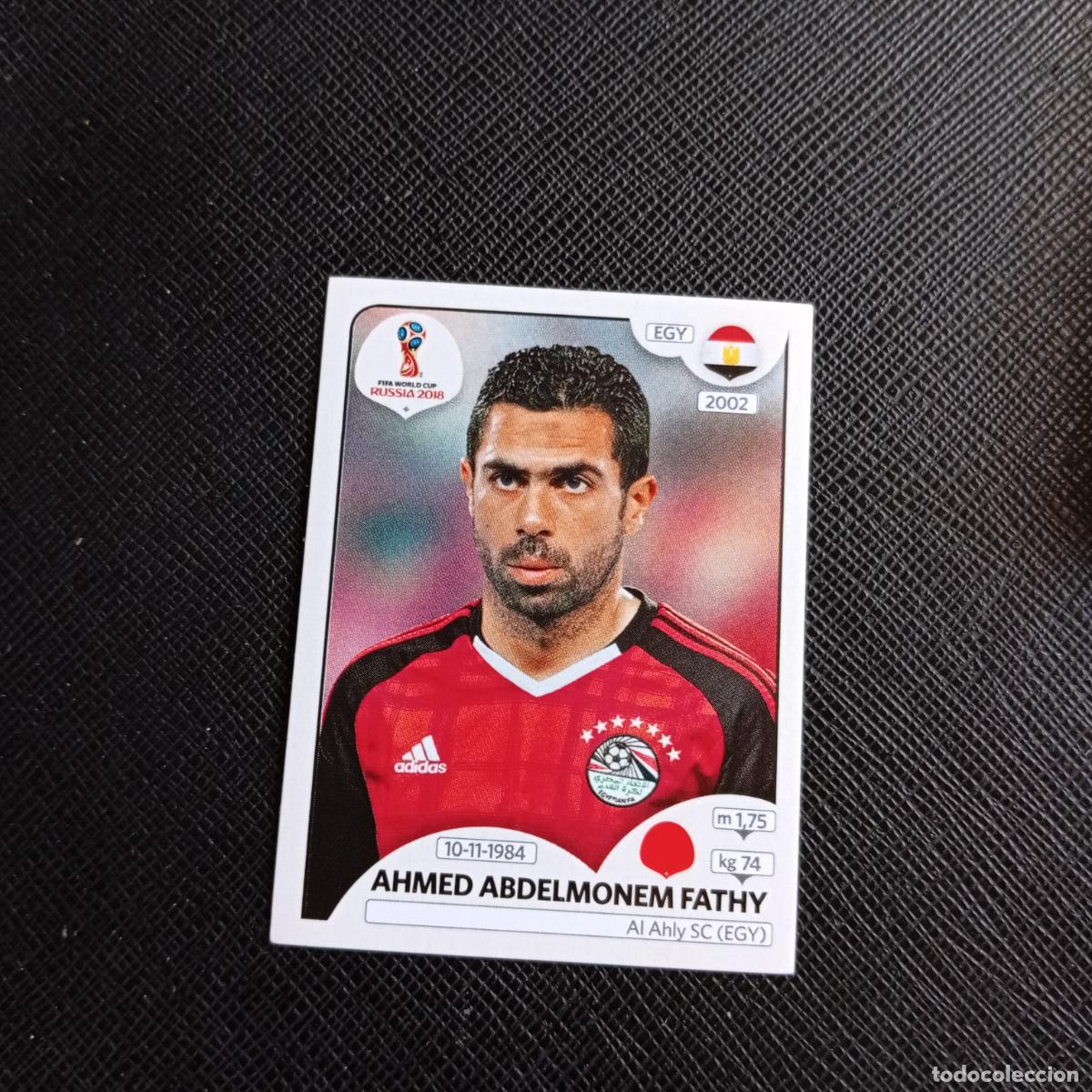 Cromos de f&uacute;tbol: 80 ABDELMONEM FATHY EGIPTO PANINI MUNDIAL RUSIA 2018 CROMO FUTBOL 18 - SIN PEGAR - /CJ2 .