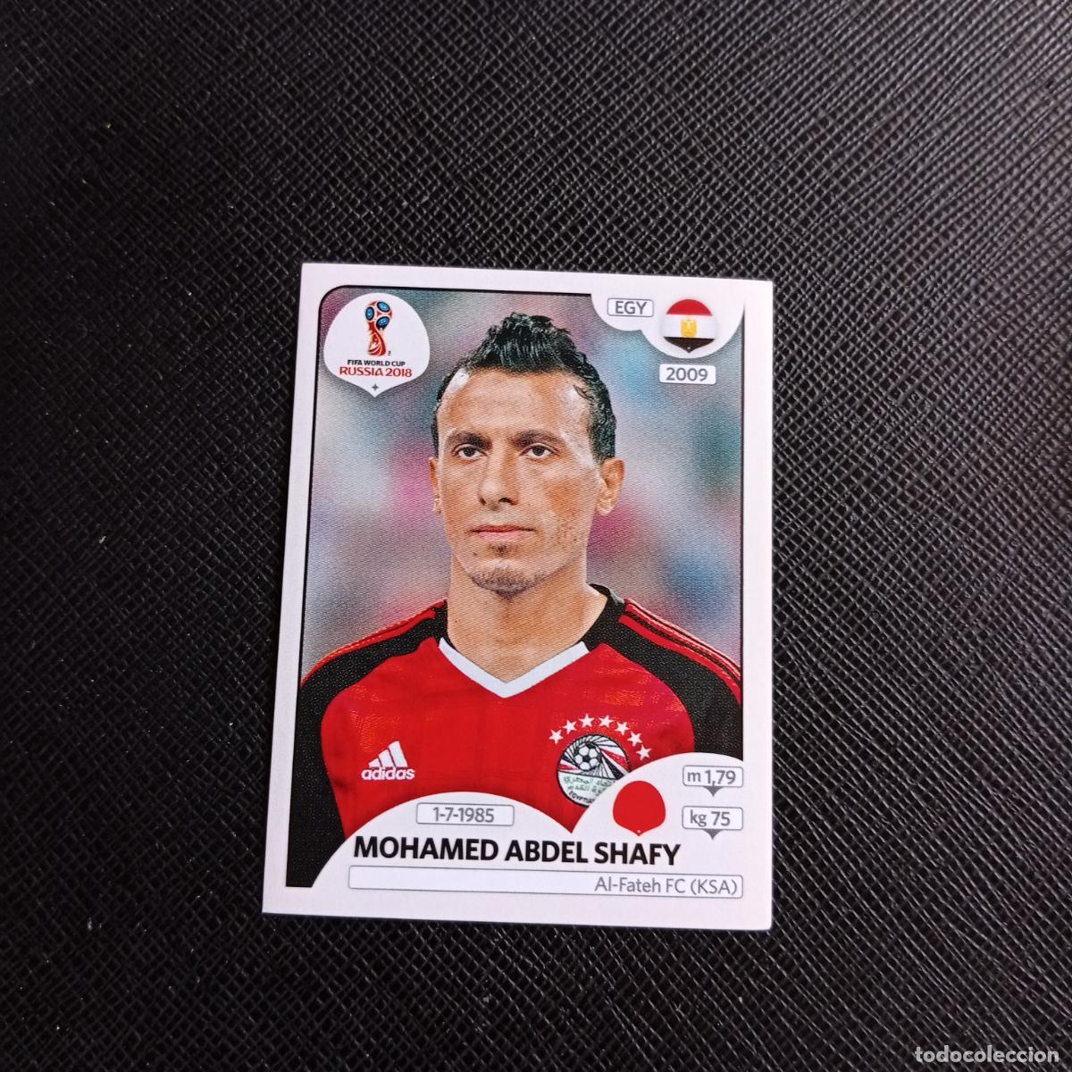Cromos de f&uacute;tbol: 81 ABDEL SHAFY EGIPTO PANINI MUNDIAL RUSIA 2018 CROMO FUTBOL 18 - SIN PEGAR - /CJ2 .